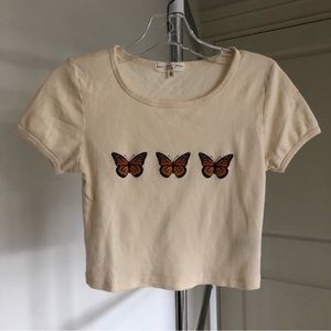 Cute butterfly baby tee from urban outfitters